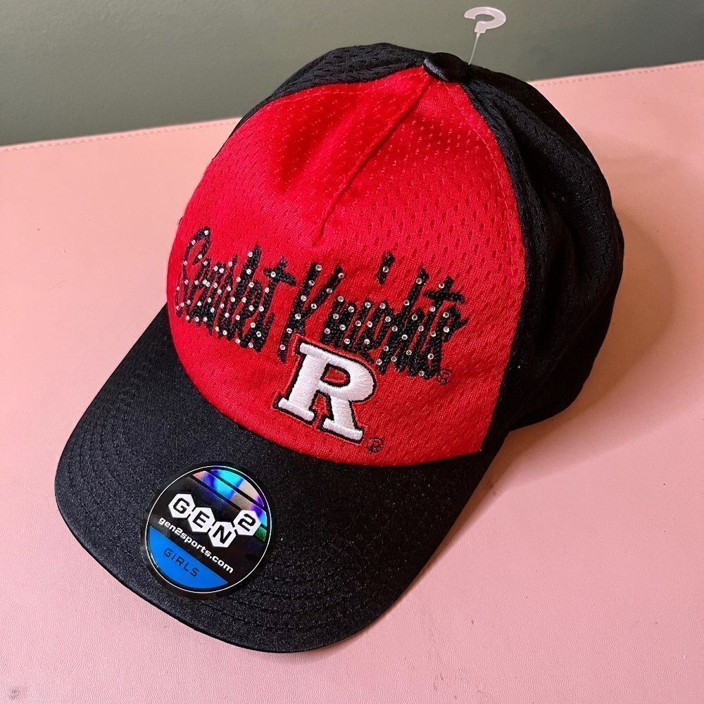 NEW Gen 2 Youth Girls NCAA Hat Cap Red Size 7-16